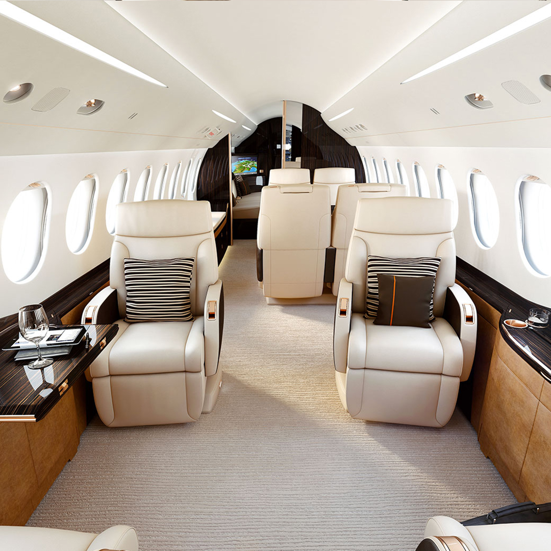 Dassault Falcon Charter rates